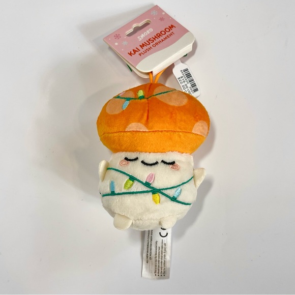 SMOKO Kai Mushroom Plushie Ornament Holiday String Light Kawaii Urban Outfitters - Picture 1 of 4